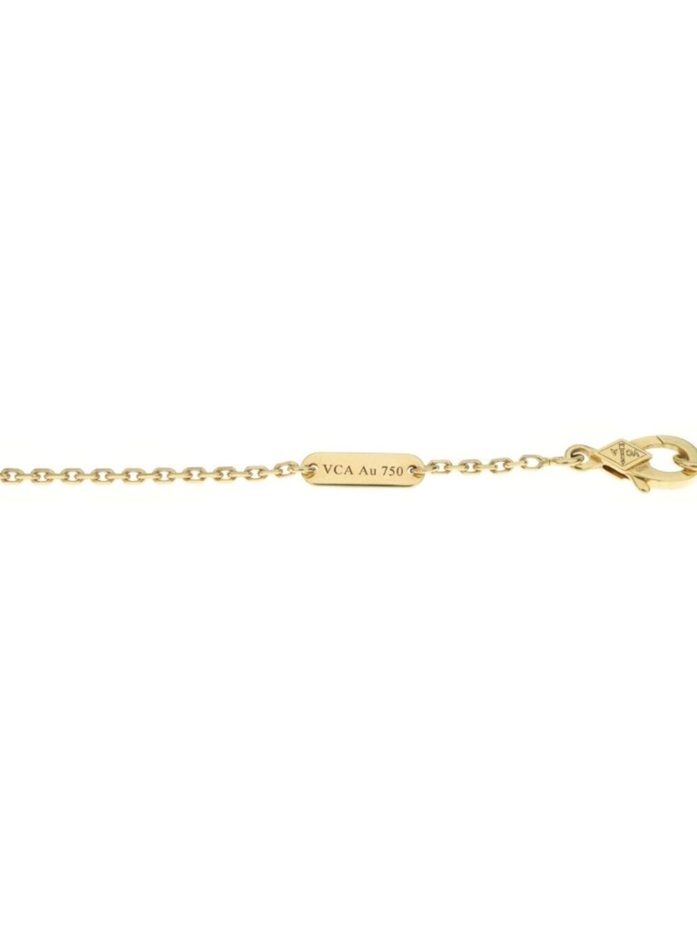 Van Cleef & Arpels Vintage Maza Obupearl Necklace 18k Yellow Gold - Picture 5 of 6
